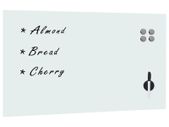 Wall Mounted Magnetic Board Glass 120x60 cm