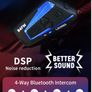 Motorcycle Bluetooth Helmet Headset Intercom 1600M Wireless BT Image 5