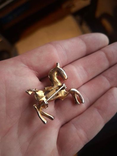 Nice Vintage 1950's/60's Horse Brooch