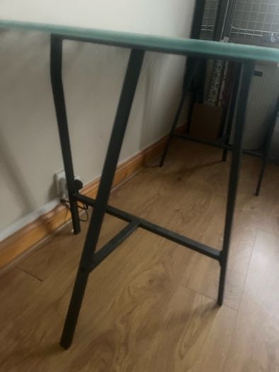glass table