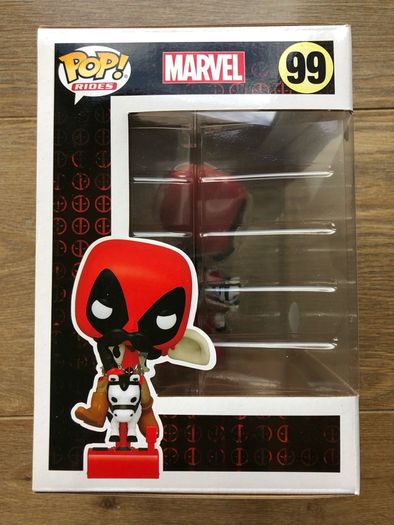 Funko Marvel: Sheriff Deadpool Riding Horsey (Funko Shop Exclusive)