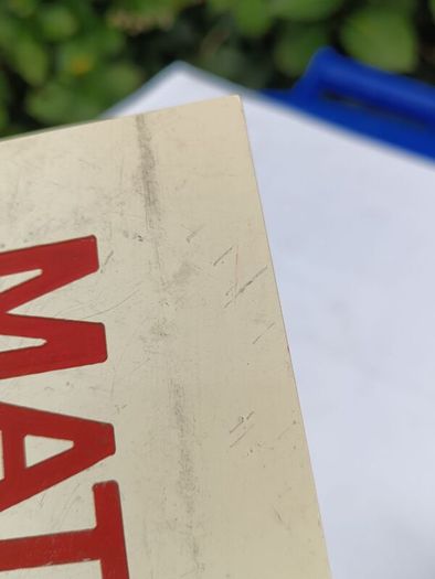 Vintage Mater Hospital Emergency Sign