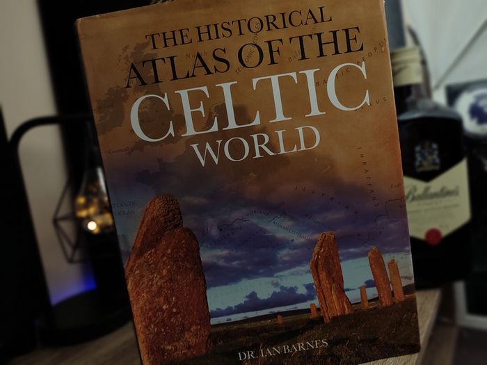 The Historical Atlas of The Celtic World ! RRP 60 Pounds ! Beautiful and Rare Hardcover ! 2010 ! by Cartographica !