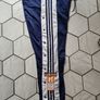 Women's Blue Adidas Vintage retro adibreak poppers Track Pants D4 Size L large trousers Image 6