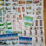 Stamps - A collection of 329 colourful Chinese stamps. Image 2