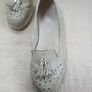 Gabor Grey/Silver Shoes Size 5 1/2 Image 3