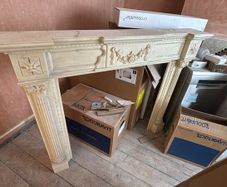 ate Fireplace Mantel