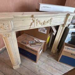 ate Fireplace Mantel