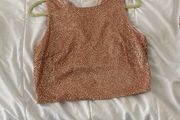 Swamp glitter crop top new with tags