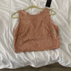 Swamp glitter crop top new with tags
