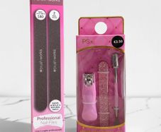 New Primark Pink Mini Manicure Set + Brushworks Files