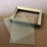 Glass photo frame Size:5x7  Small scratch on top of frame as shown Image 3