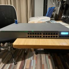 Juniper EX3300-24P: 24-Port Gigabit PoE+ Switch with 4x 10G SFP+ Uplinks - Only 40W Idle Power