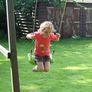 NEW SALE |  Plastic Children's Moulded Swing Seat Image 4