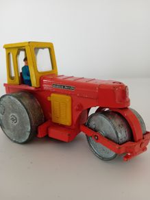 Vintage Antique Toy Aveling Barford Diesel Road Roller By Dinky Toys Meccano Ltd. Made In England No. 279 Master Pavior.