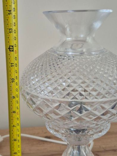 Inishmaan Hurricane Waterford Crystal Table Lamp