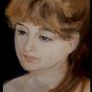 Beautiful oil painting of a young lady Image 3