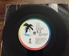 U2 I still haven't found what I'm looking for 7" Irish Slope and dip press