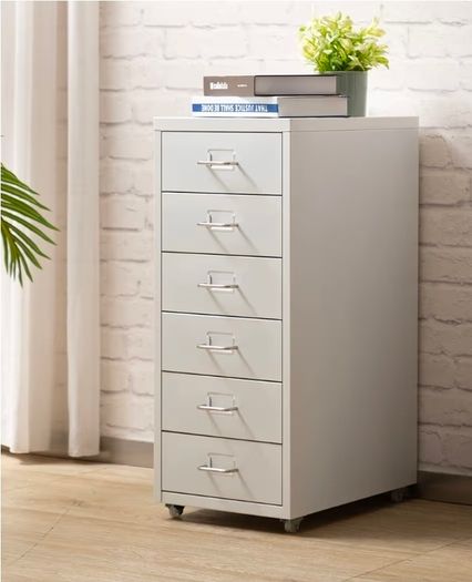 6 drawer storage cabinet