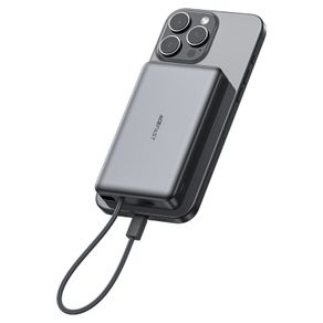 Magsafe Fast Charging Power Bank with Built-in (Type-C) Cable 10000mAh