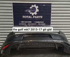 Vw golf mk7 2013-17 gti gtd rear bumper