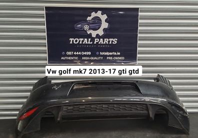 Vw golf mk7 2013-17 gti gtd rear bumper