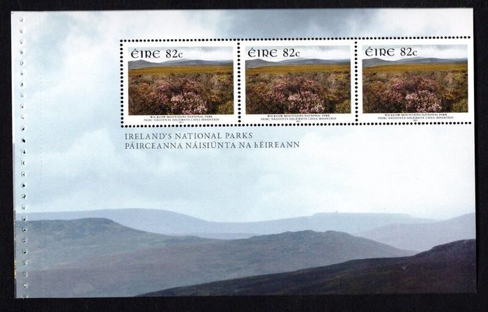 2011 Ireland National Parks of Ireland Commemorative Stamps Booklet Mint Never Hinged (MNH). Scans of contents show in advert.