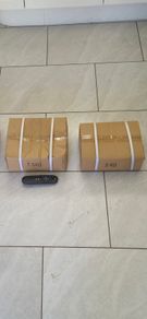 2xbrand new sets of hex dumbbells