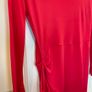 Stunning genuine designer Vivienne Westwood Anglomania red midi dress size small Image 5
