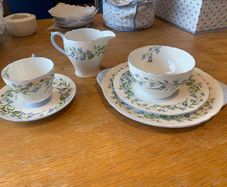 Vintage Shelley Harebell Tea Service for 6