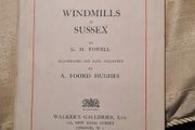 Walker's Quarterly. Rare 1930.windmills In Sussex By G. M. Fowell. Illustrated &amp; Data Coloured By A. Ford Hughes. First Edition Paperback In Good Condition Complete With Walker's. Monthly Pull Out. See Photos.