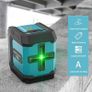 Level Green, Laser Spirit Level Rotary, 4x360 degree Lazer Level Self Levelling 16 Lines Horizontal & Vertical Cross Line for Indoor Outdoor, Pulse Mode, Remote Controller, Magnetic Base, Rechargeable Image 5