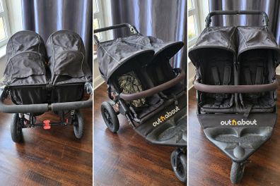 Out n About Double Nipper buggy pram