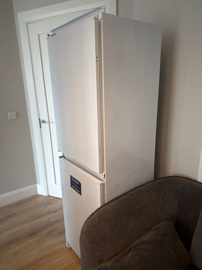 Inside fridge freezer
