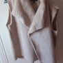 ladies fluffy sleeveless top Image 3