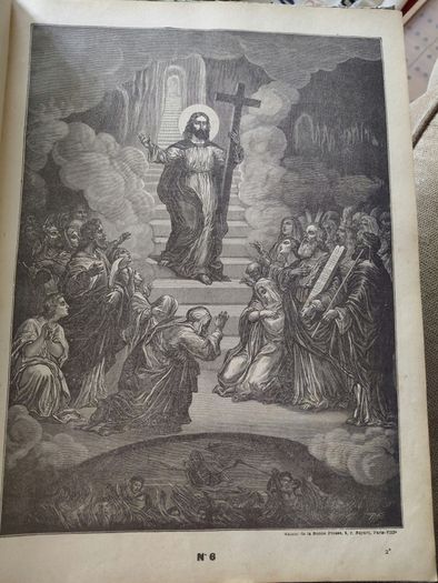 Vintage Catechisme en inages book of illustrations Paris 1927