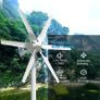 800 W Wind Turbine Generator 12 V 24 V 48 V, 6-Blade Horizontal Wind Turbine with MPPT Charge Controller for Home (48, Volt) Image 6