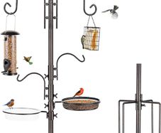 Bird Feeding Station Kit - Garden Bird Feeder Pole with Feeders - Brand New