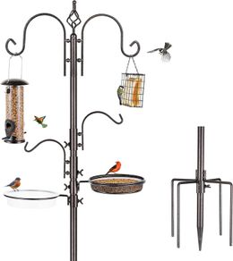 Bird Feeding Station Kit - Garden Bird Feeder Pole with Feeders - Brand New
