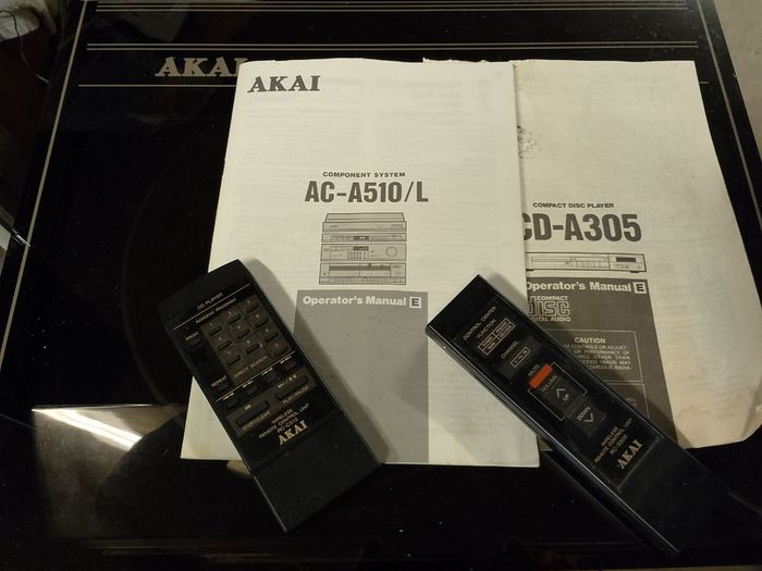 Akai stereo system