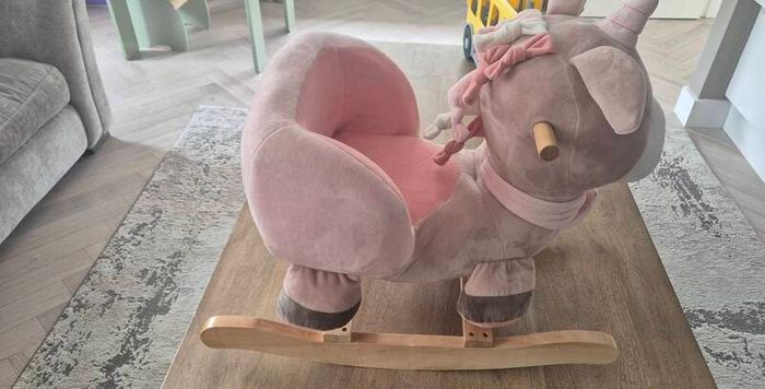 Wooden Baby Rocking Animal Unicorn