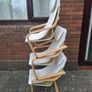 3 IKEA kids chairs (POANG) Image 4