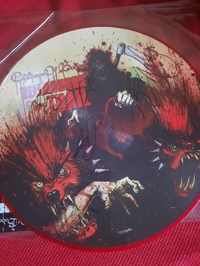 CHILDREN OF BODOM: Hellhounds On My Trail  - (Fully Autographed Picture Disc)