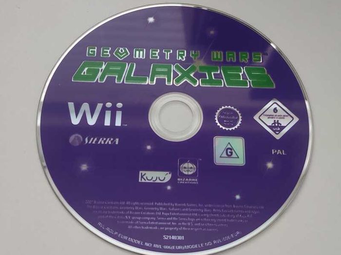 Wii Geometry Wars Galaxies