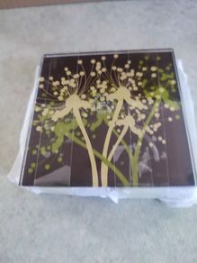Set Of 4 Glass Costar's By Torre Tagus Collection.