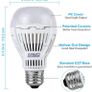 80-100W Equivalent LED Light Bulbs, 3000K Soft Warm White E27 Edison Screw LED Bulbs, Non-Dimmable 1600lm Bright Energy Saving Bulbs, Pack of 4 or 6 [Energy Class A++] Image 5