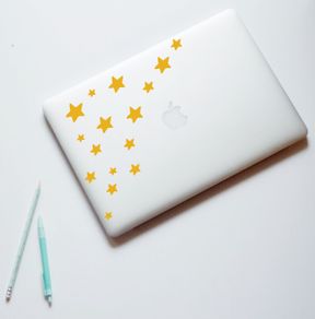 Star Laptop Sticker, MacBook decal, Laptop Decal, Computer Decal