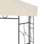 Gazebo 4x3x2.7 m Cream 160 g/m Sq Image 5