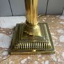 Vintage brass column table lamp - classical design Image 3