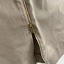 COS Gathered Zip-up Dress Off-white Grey / Brown Knee Length MIDI Size EUR 34 XS Image 3